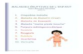 MALADIES ÉRUPTIVES DE L'ENFANT 1. Cinquième maladie 2 ...