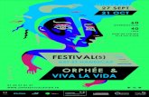 Festival(s) Orphée & Viva la Vida