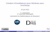 Création d'installateurs pour Windows avec InnoSetup
