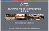 Rapport d'activités 2011_Mise en page 1