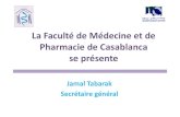 L'expérience de la Faculté de Médecine de Casablanca