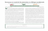 Bulletin du réseau sur les semences en Afrique occidentale