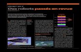 Des robots passés en revue - technologie n°188