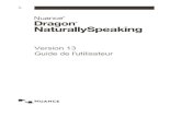 Guide de l'utilisateur de Dragon 13 (PDF)