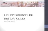 "Les ressources du réseau Certa pour STMG" par Isabelle Pelletier.