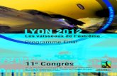 Programme congrès Lyon 2012
