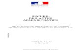Recueil des actes administratifs n° 34 du 18 mai 2011