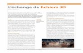 L'échange de fichiers 3D - technologie n°188