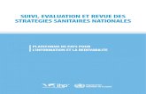 suivi, evaluation et revue des strategies sanitaires nationales