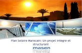 Plan Solaire Marocain: Un projet intégré et structurant