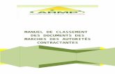 manuel de classement et d'archivage des documents de passation