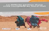 La difficile gestion d'une crise complexe au Nord Mali
