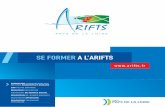 Brochure 2016 des formations de l'ARIFTS
