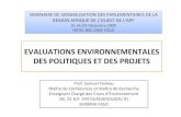 evaluations environnementales des politiques et des projets