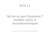 ECO L1 - - Qu'est-ce que l'économie ? modèles micro et ...