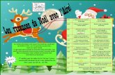 Programme des vacances de Noël de l'AIREL