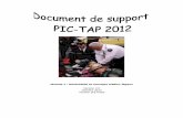 Document de support PIC-TAP 2012