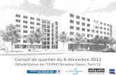 Réhabilitation de l'EHPAD Anselme Payen, Paris 15