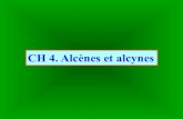 CH 4. Alcènes et alcynes - AFD