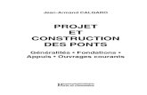PROJET ET CONSTRUCTION DES PONTS