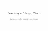 Cas clinique P Serge, 39 ans