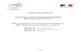 Cahier des charges pour les évaluations EP1 et EP2 CAP MV ...