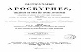 Dictionnaire des Apocryphes, ou, Collection de tous les livres ...
