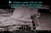 Interventions marquantes 1901 - 2015