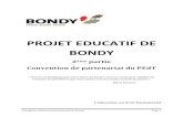 PROJET EDUCATIF DE BONDY