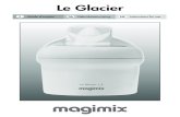 Notice Le Glacier - Magimix