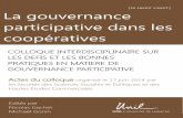 La gouvernance participative dans les coopératives » organisé le 17 ...