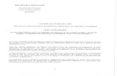 Page 1 RÉPUBLIQUE FRANÇAISE Ministère des Finances et des ...