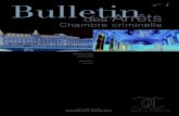 Bulletin des Arrêts de la chambre criminelle N°1 - Janvier 2010