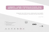Etude Asterès – Uber une innovation au service de la croissance