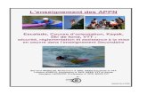 L'enseignement des APPN Escalade, Course d'orientation, Kayak ...