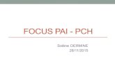 Focus PAI - PCH vu avec VR