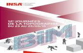 12e journées de la topographie - INSA de Strasbourg