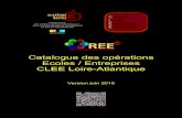 Catalogue des opérations Ecoles / Entreprises CLEE Loire-Atlantique