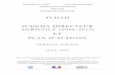 tchad schema directeur agricole (2006-2015) et plan d'actions