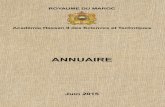 Annuaire de l'Académie Hassan II des Sciences et Techniques Juin ...