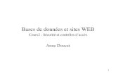 Bases de données et sites WEB Cours2 :
