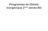 Programme final chimie