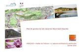 Plan de gestion du site classé du Mont Saint Quentin