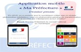 Dossier Presse Application Mobile 'Ma Préfecture'