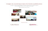 Usages du numérique dans les écoles québécoises - Recension ...