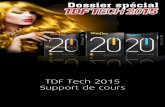 TDF Tech 2015 Support de cours