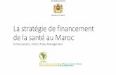 La strategie de financement de la sante au Maroc