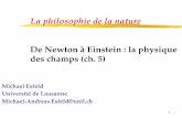 La philosophie de la nature De Newton à Einstein : la physique des ...