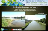 Ecologie des cours d'eau en France : légitimité des systèmes d ...