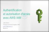 Authentification et autorisation d'accès avec AWS IAM
